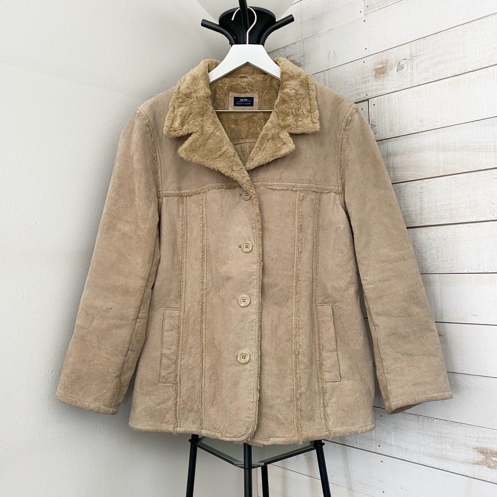 Vintage BP Bailey's Point Genuine Leather Jacket Women's Size XL